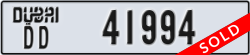 dubai - code - DD - number -41994