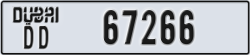 dubai - code - DD - number -67187
