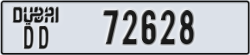 dubai - code - DD - number -72628
