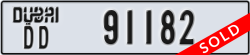 dubai - code - DD - number -91182