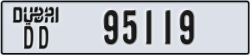 dubai - code - DD - number -95119