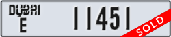 dubai - code - E - number -11451