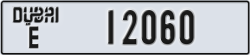 dubai - code - E - number -12060