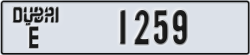 dubai - code - E - number -1259
