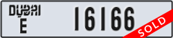 dubai - code - E - number -16166