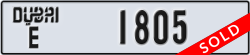 dubai - code - E - number -1805
