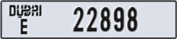 dubai - code - E - number -22819