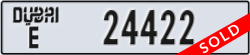 dubai - code - E - number -24422