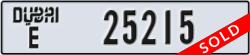 dubai - code - E - number -25215
