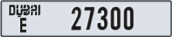 dubai - code - E - number -27300