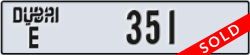 dubai - code - E - number -351