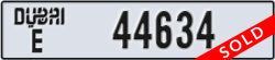 dubai - code - E - number -44634