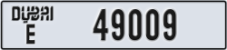 dubai - code - E - number -49009