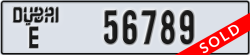dubai - code - E - number -56789