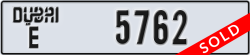 dubai - code - E - number -5762