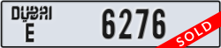dubai - code - E - number -6276
