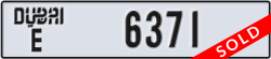 dubai - code - E - number -6371