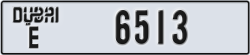 dubai - code - E - number -6513