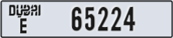 dubai - code - E - number -65224