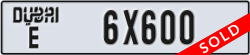 dubai - code - E - number -6X600