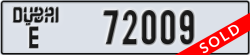 dubai - code - E - number -72009