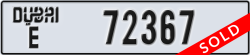 dubai - code - E - number -72367