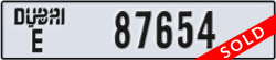dubai - code - E - number -87654
