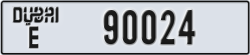 dubai - code - E - number -90024