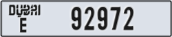 dubai - code - E - number -92972