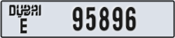 dubai - code - E - number -95896