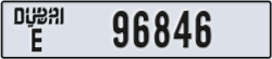 dubai - code - E - number -96846