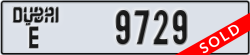 dubai - code - E - number -9729