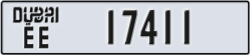dubai - code - EE - number -17411