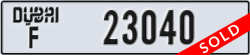 dubai - code - F - number -23040