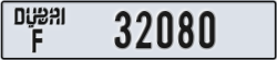 dubai - code - F - number -32080