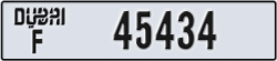 dubai - code - F - number -45434