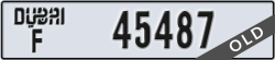 dubai - code - F - number -45487