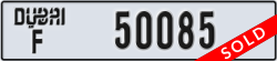 dubai - code - F - number -50085