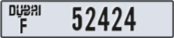 dubai - code - F - number -52424