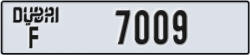 dubai - code - F - number -7009