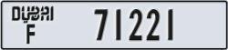 dubai - code - F - number -71221