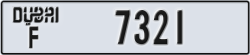 dubai - code - F - number -7321