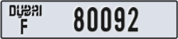 dubai - code - F - number -80092