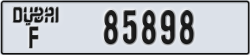 dubai - code - F - number -85898