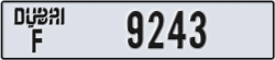 dubai - code - F - number -9243