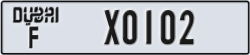 dubai - code - F - number -X0102