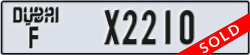dubai - code - F - number -X2210