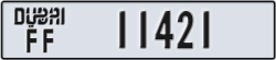 dubai - code - FF - number -11421