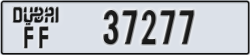 dubai - code - FF - number -37277