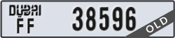 dubai - code - FF - number -38596